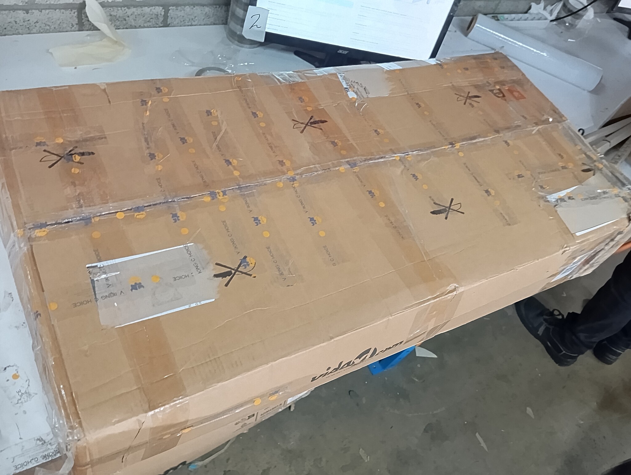 Werktafel RVS 120cm - 50% Korting! (Lichte Schade)