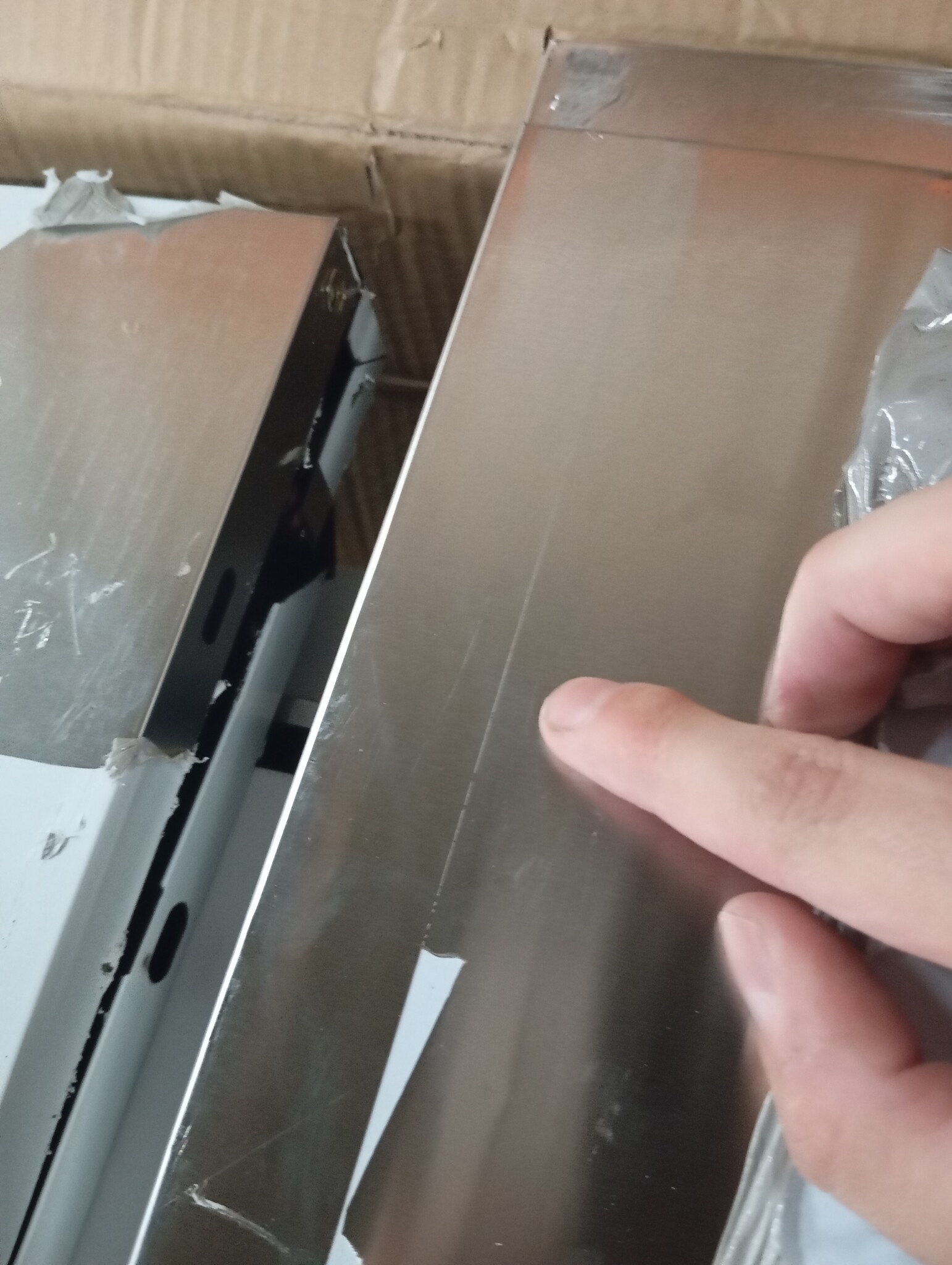Werktafel RVS 120cm - 50% Korting! (Lichte Schade)