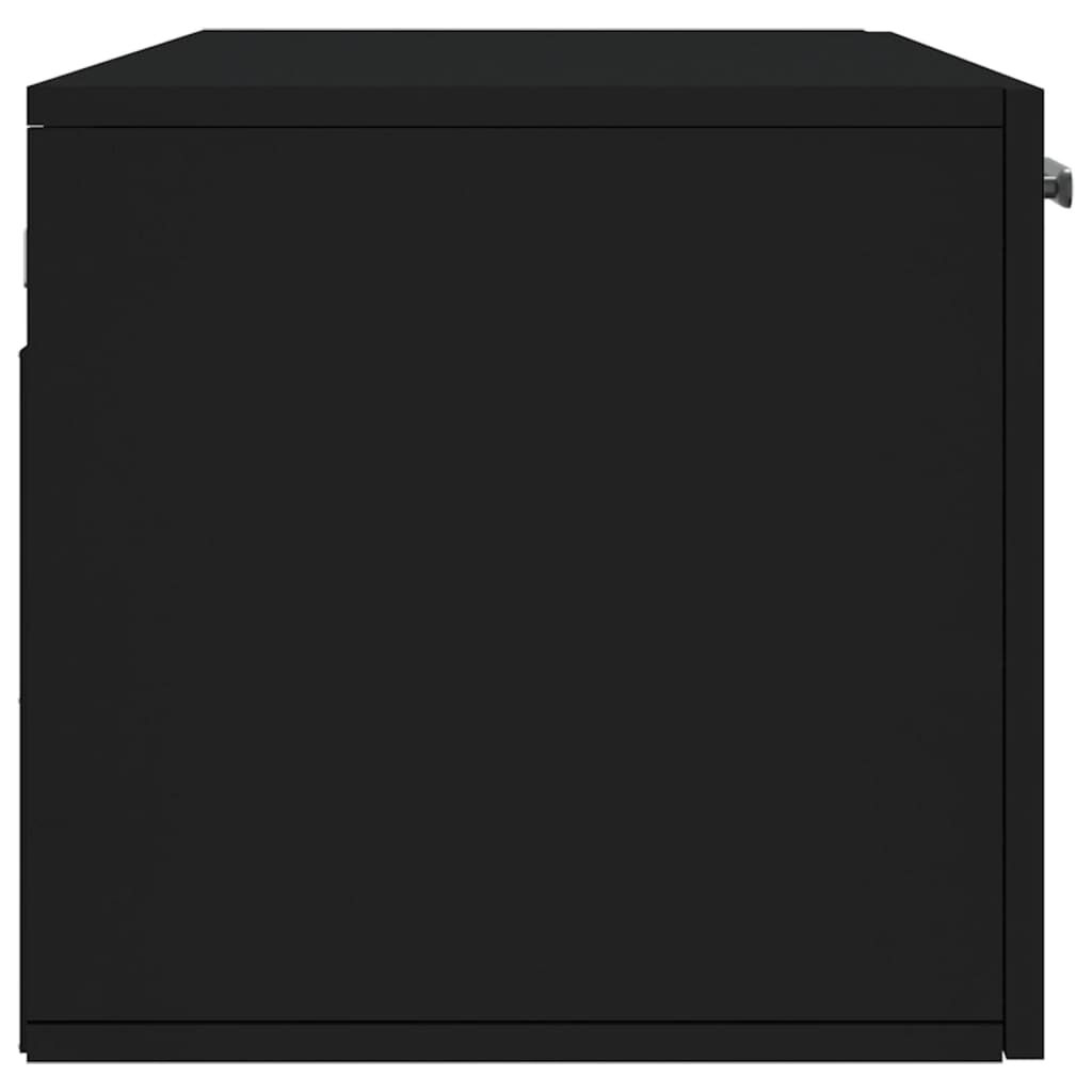 Wandkast Zwart 100cm - 55% Korting! Krasjes, Topdeal!