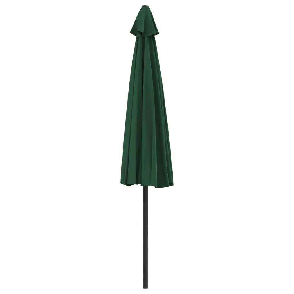 VidaXL Halve Balkonparasol Groen 300x155cm - 35% Korting!