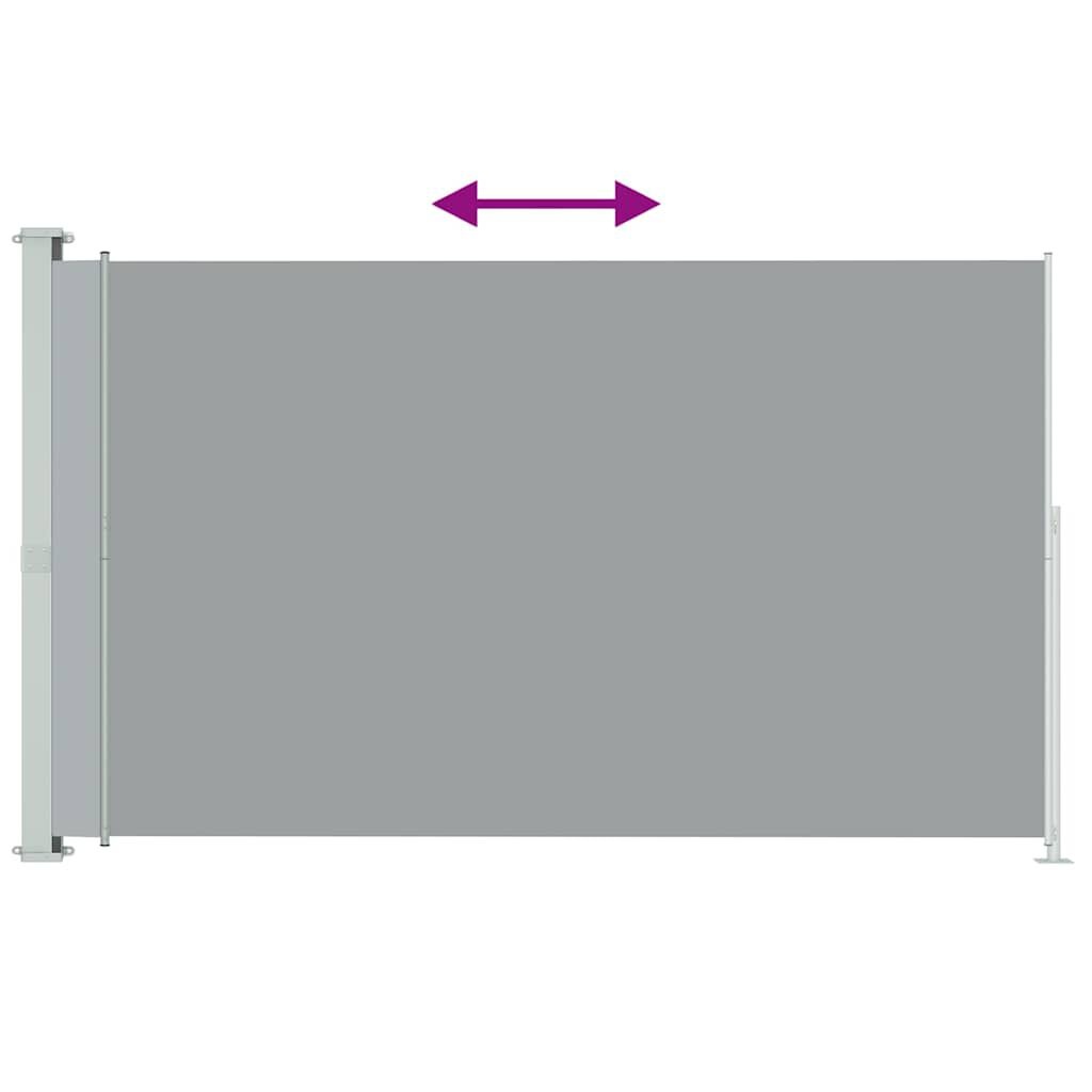 vidaXL Uittrekbaar Tuinscherm 180x300cm Grijs - 35% Korting!