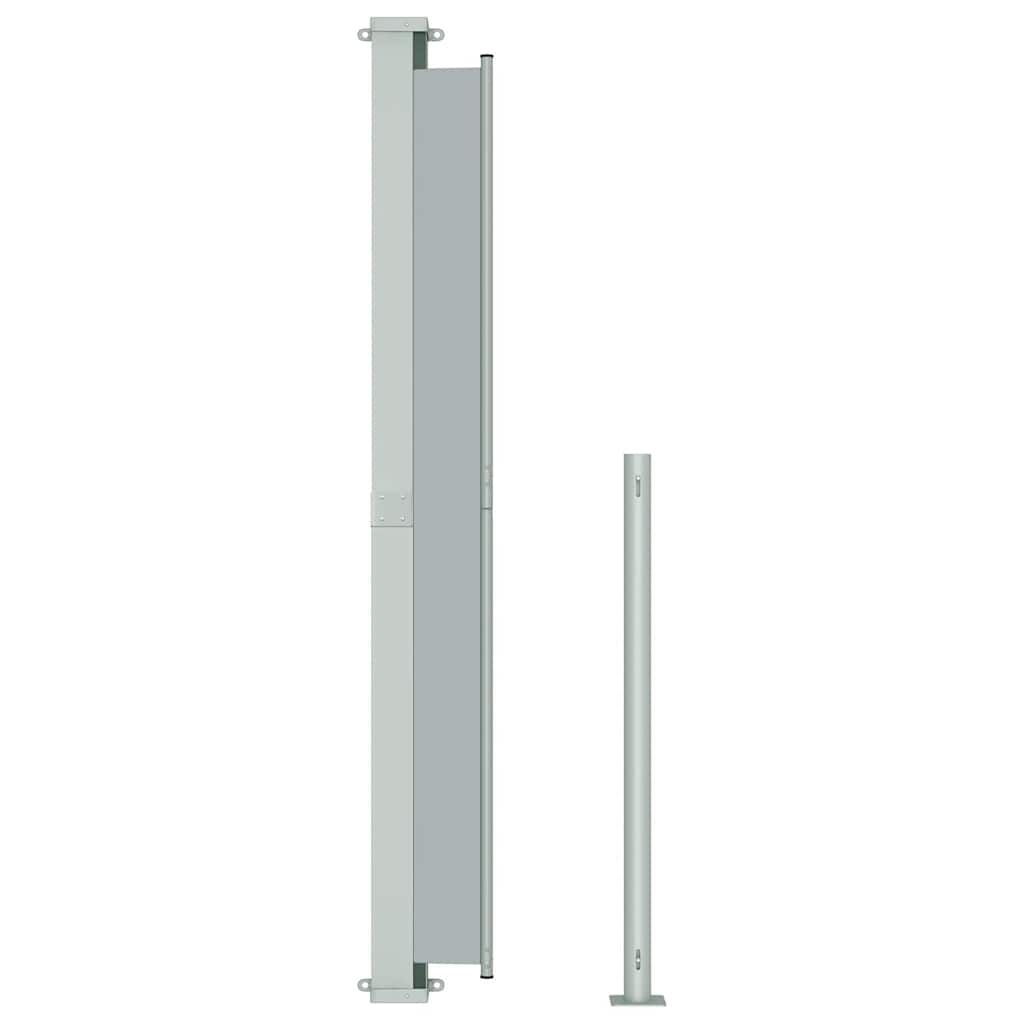 vidaXL Uittrekbaar Tuinscherm 180x300cm Grijs - 35% Korting!