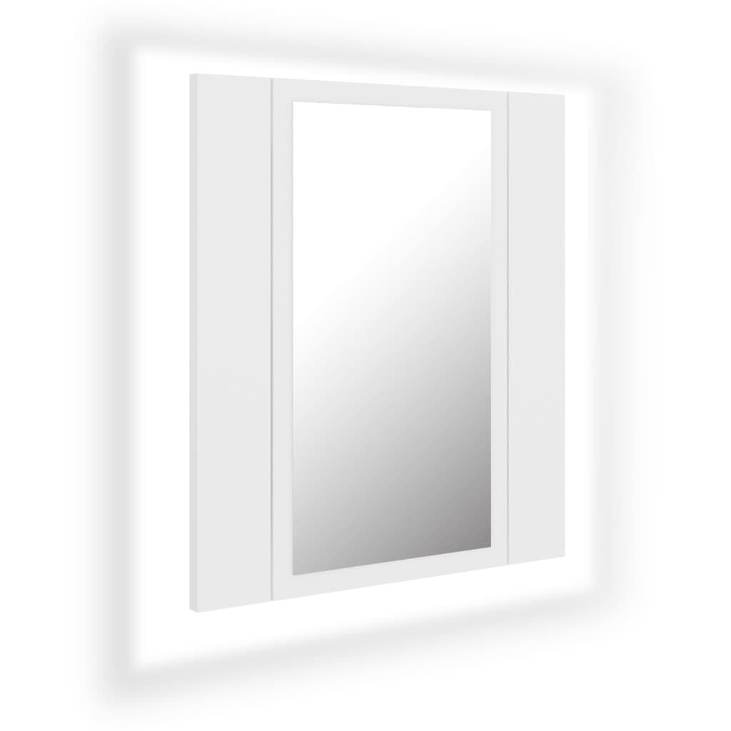 vidaXL Badkamerkast LED Wit - 55% Korting! Krasje, Topdeal!