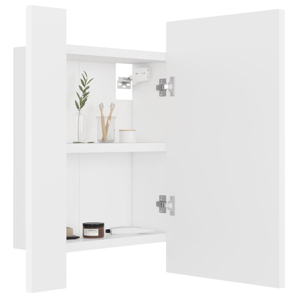 vidaXL Badkamerkast LED Wit - 55% Korting! Krasje, Topdeal!