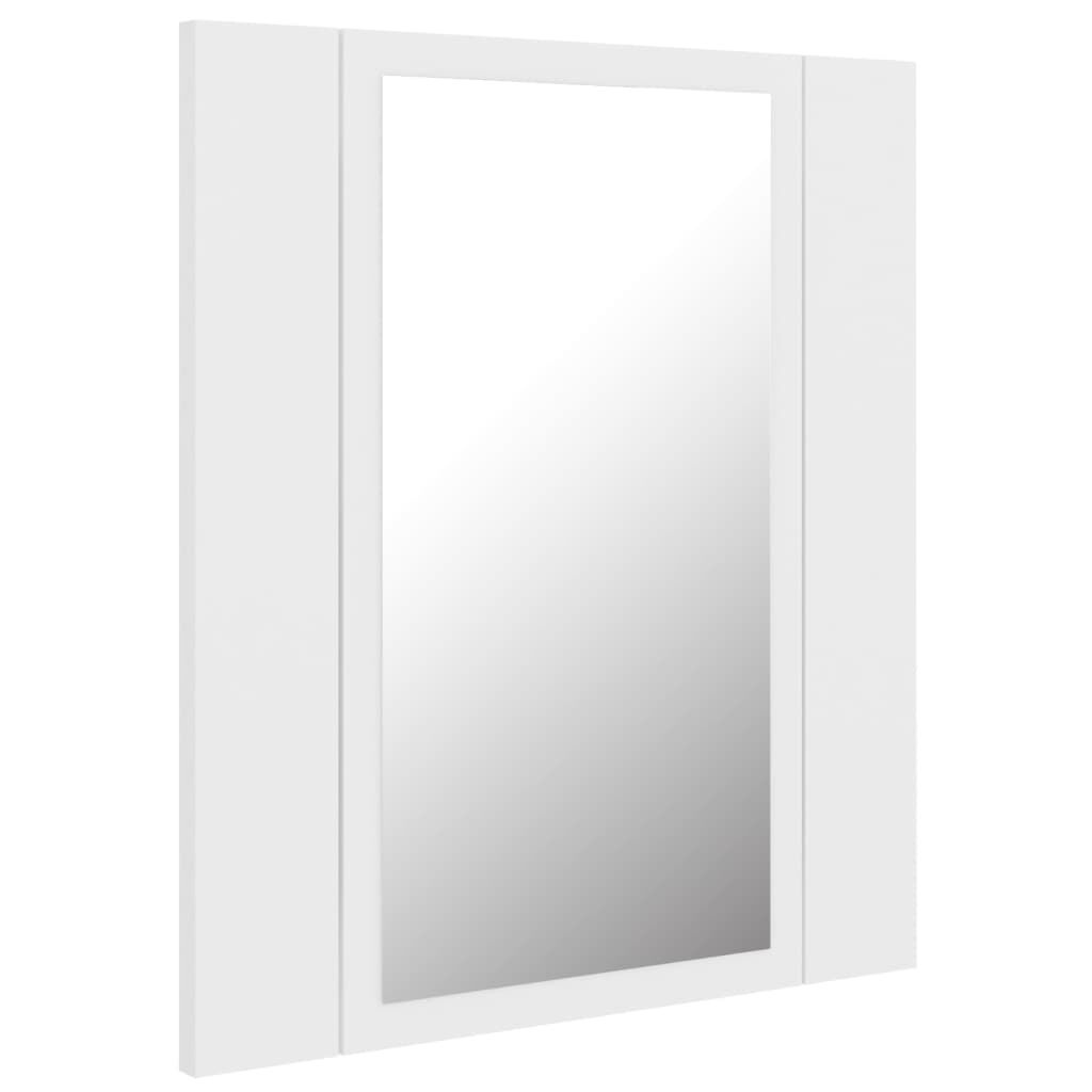 vidaXL Badkamerkast LED Wit - 55% Korting! Krasje, Topdeal!