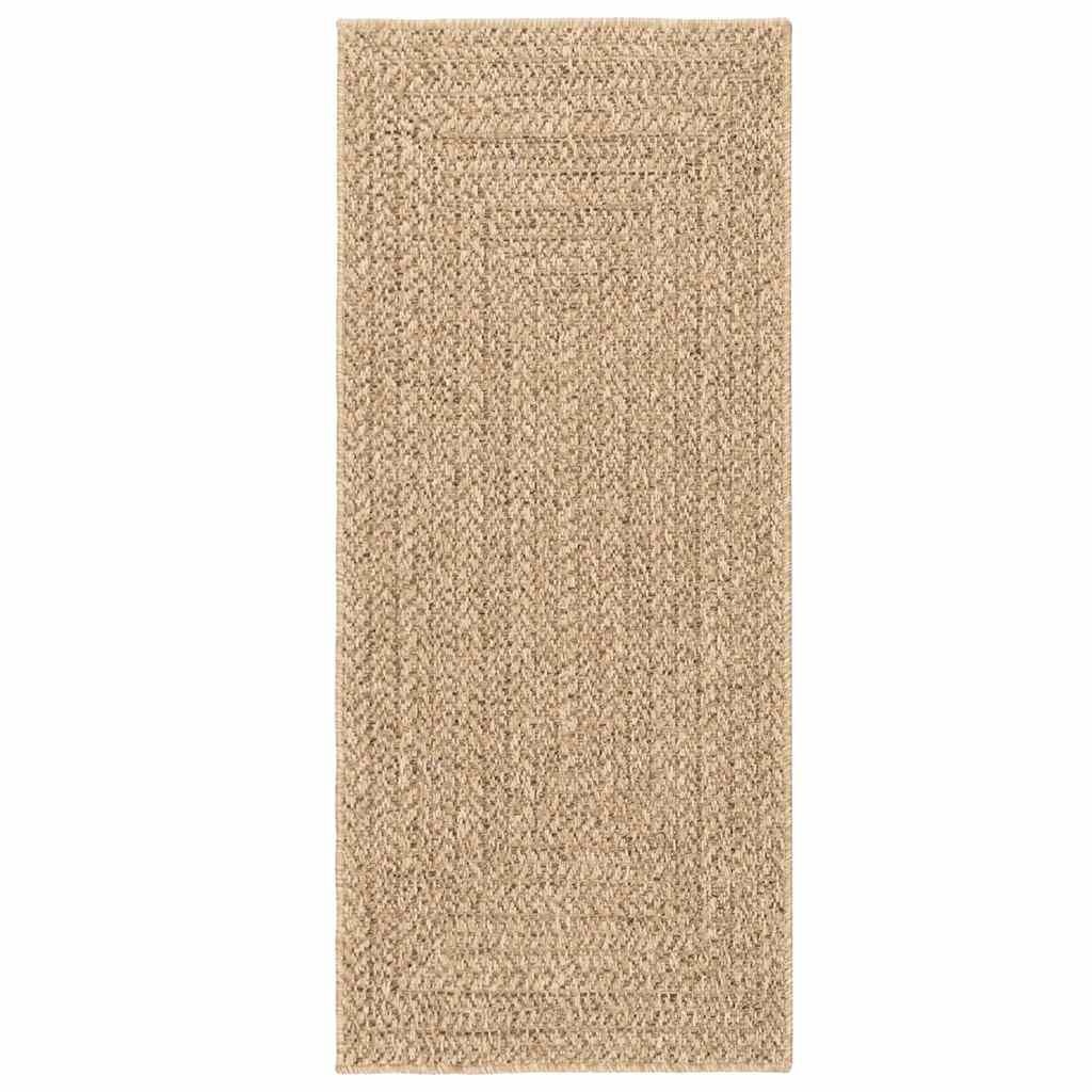 VidaXL Vloerkleed ZIZUR 80x200cm Jute-look -35%