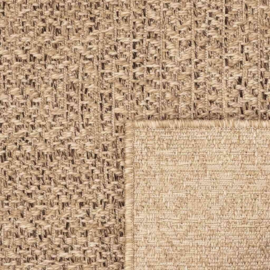 VidaXL Vloerkleed ZIZUR 80x200cm Jute-look -35%