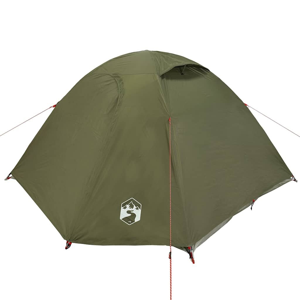 vidaXL Koepeltent 3-Persoons Olijfgroen - 35% Korting!