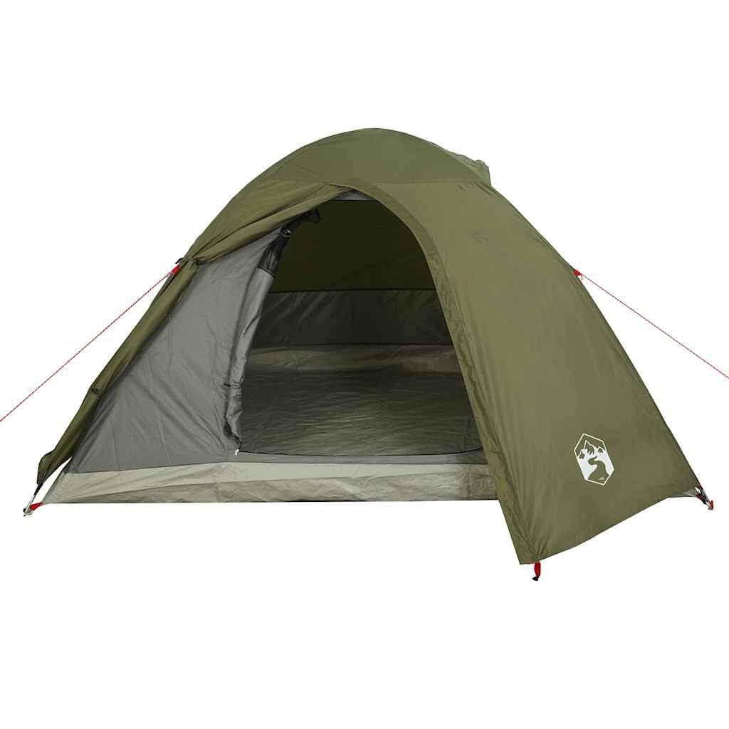 vidaXL Koepeltent 3-Persoons Olijfgroen - 35% Korting!