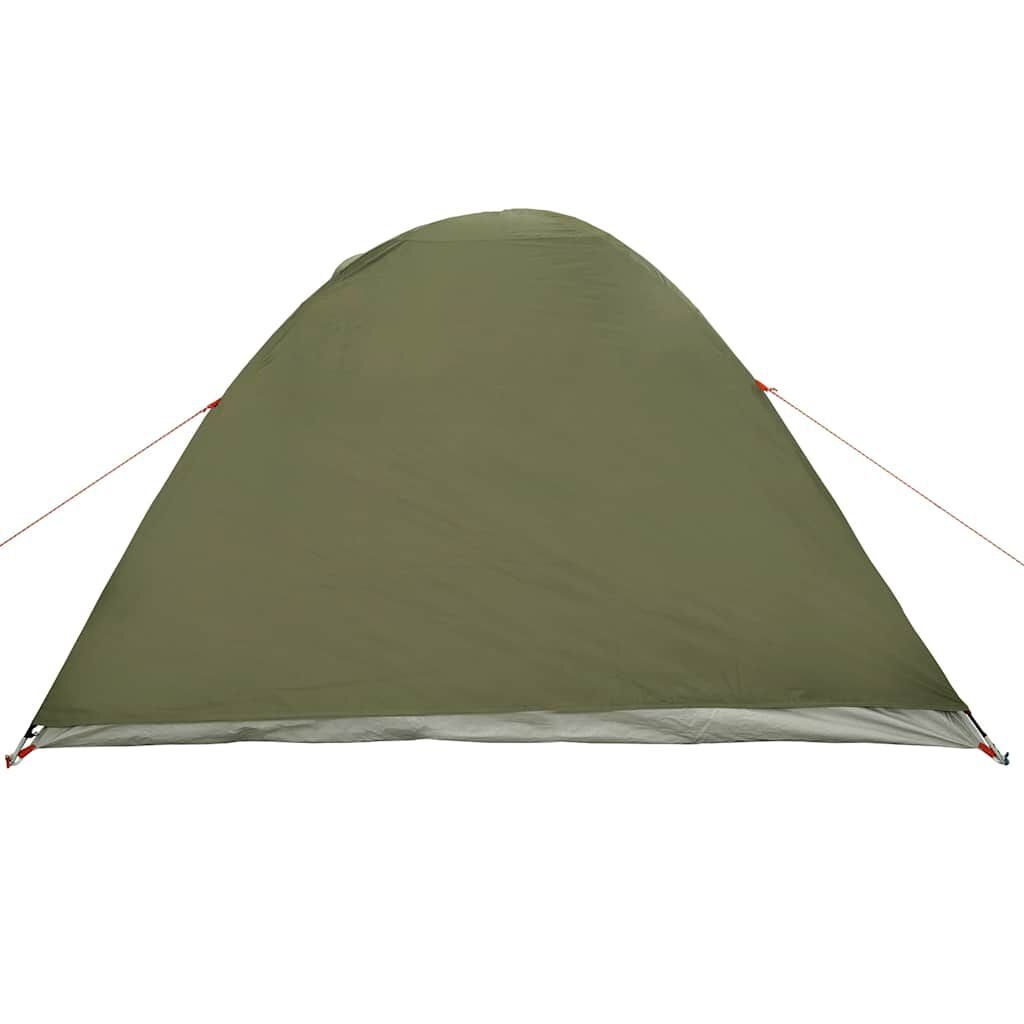 vidaXL Koepeltent 3-Persoons Olijfgroen - 35% Korting!