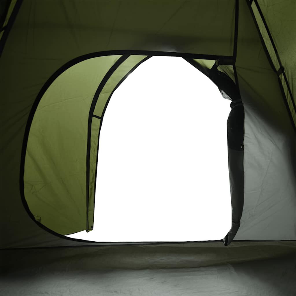 vidaXL Koepeltent 3-Persoons Olijfgroen - 35% Korting!