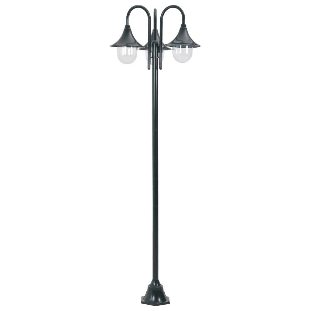 vidaXL Tuin Paalverlichting 220cm Donkergroen -55%! Barst in bol