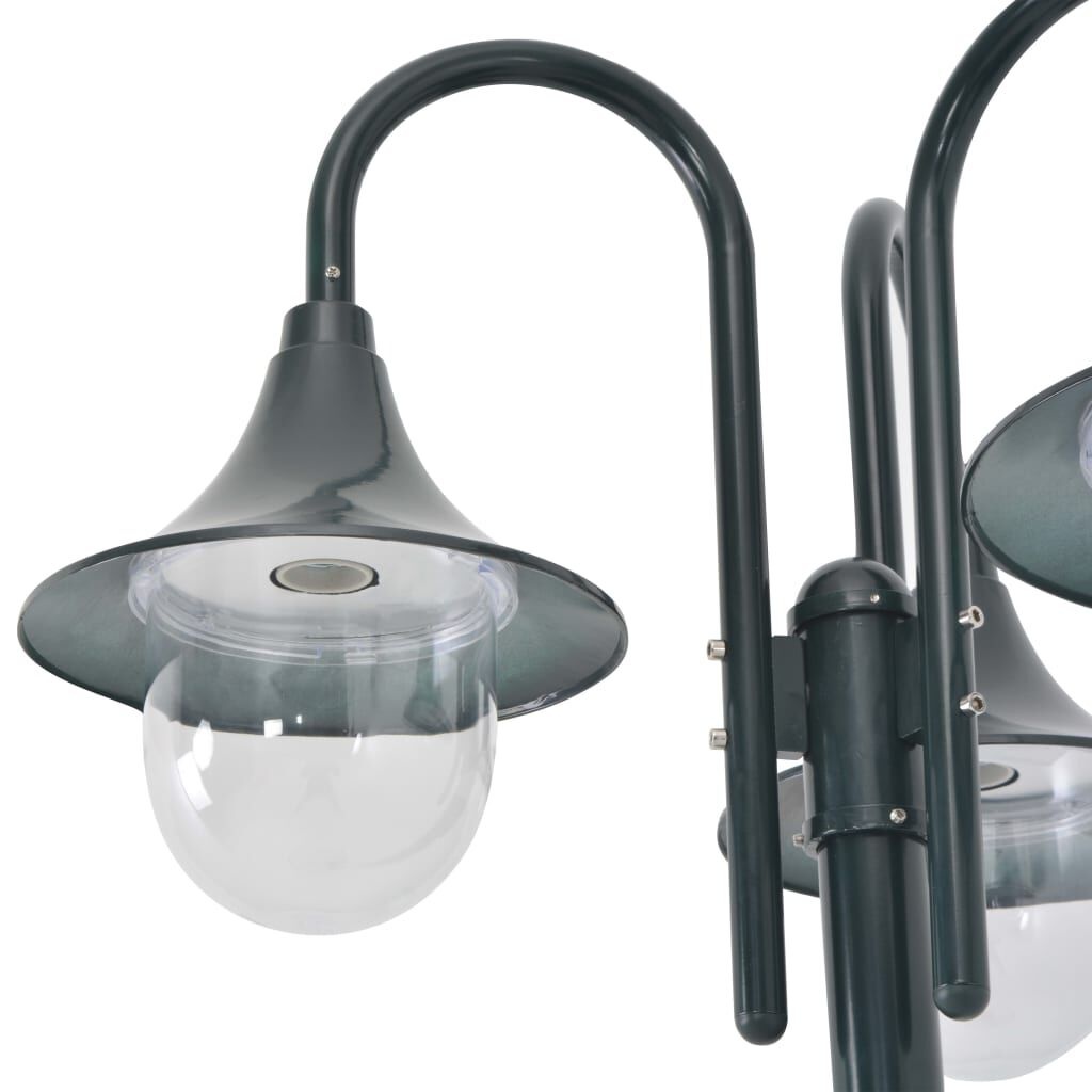 vidaXL Tuin Paalverlichting 220cm Donkergroen -55%! Barst in bol