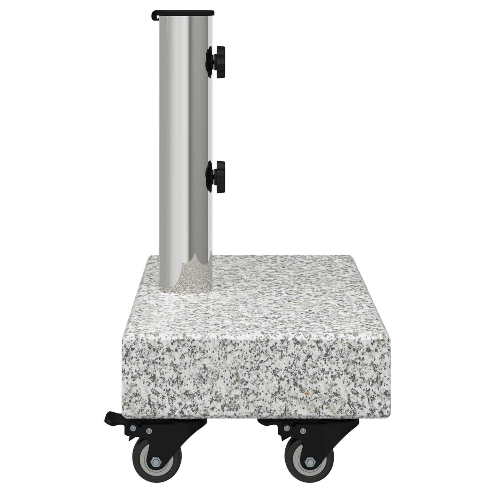 vidaXL Parasolvoet Graniet Lichtgrijs -35%! Superdeal