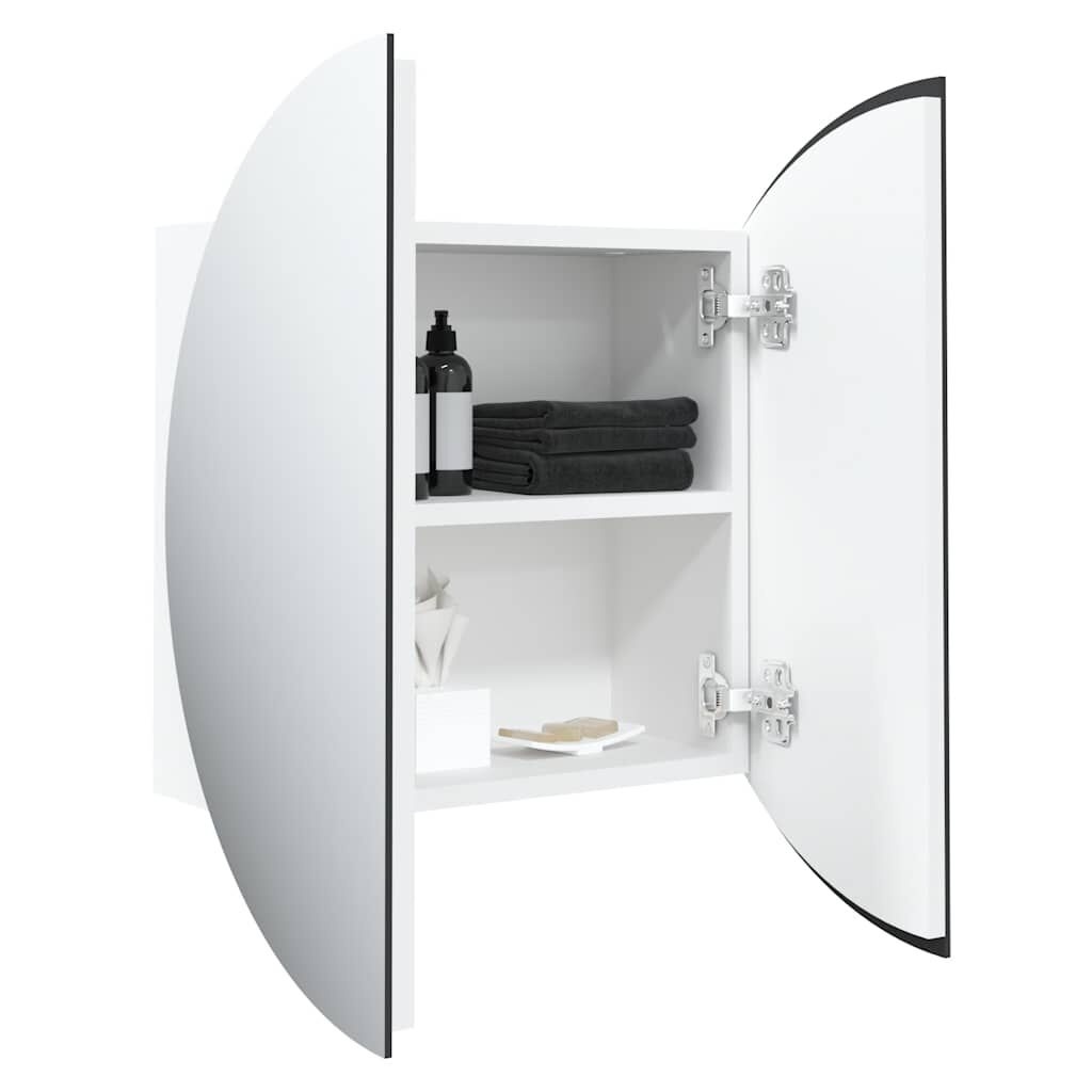 vidaXL Badkamerkast met Spiegel & LED, 40cm - 35% Korting!
