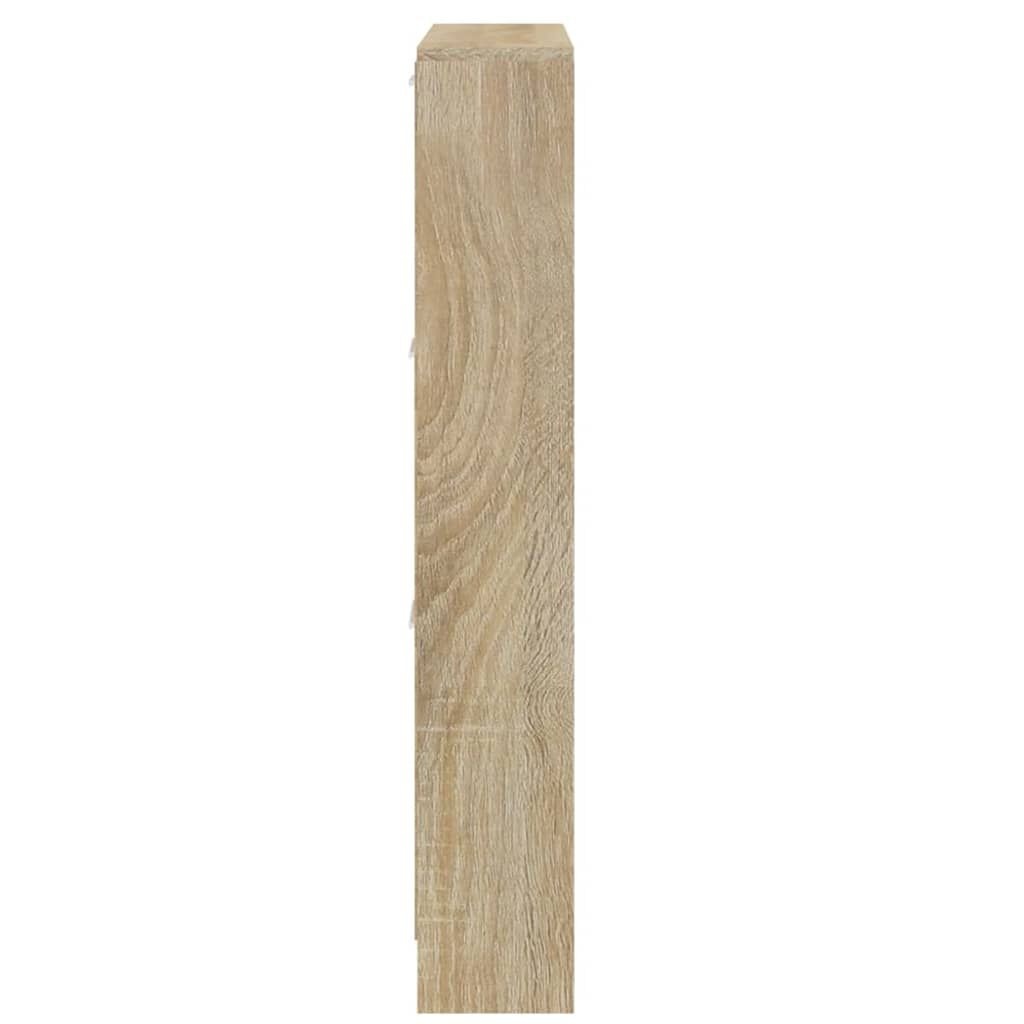 VidaXL Schoenenkast Eiken - 59x17x108cm - 47% Korting!