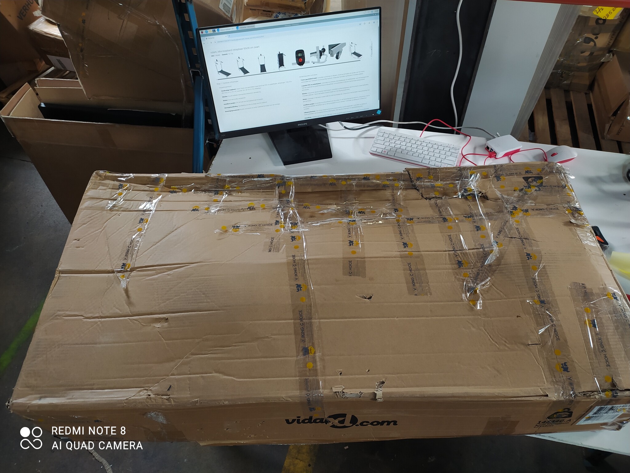 Mini Loopband Inklapbaar 93x36 cm Zwart - 51% Korting!