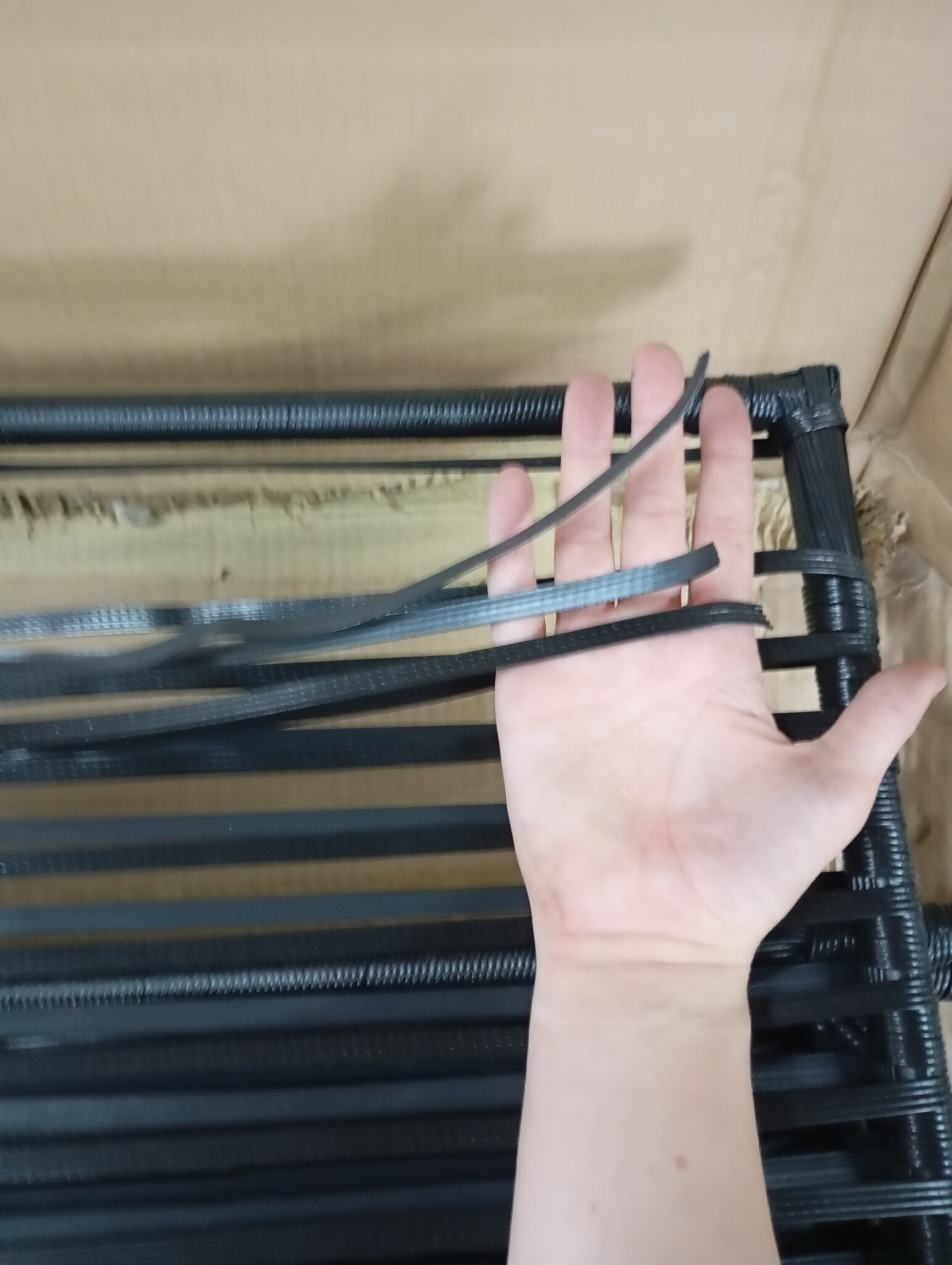 vidaXL Kamerscherm 6 Panelen Bruin - 55% Korting! (Beschadigd)
