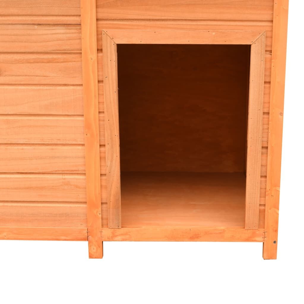 VidaXL Hondenhok 120cm Grenenhout - 45% Korting!