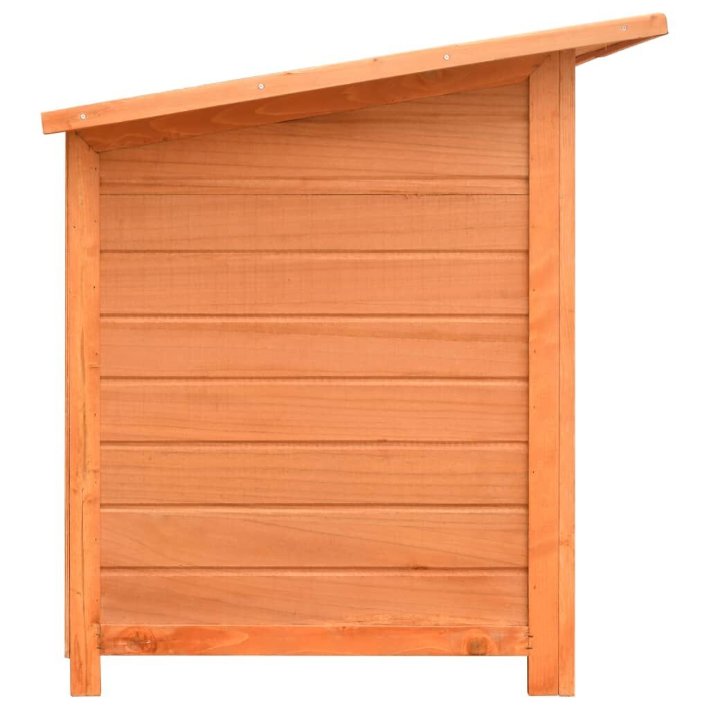 VidaXL Hondenhok 120cm Grenenhout - 45% Korting!