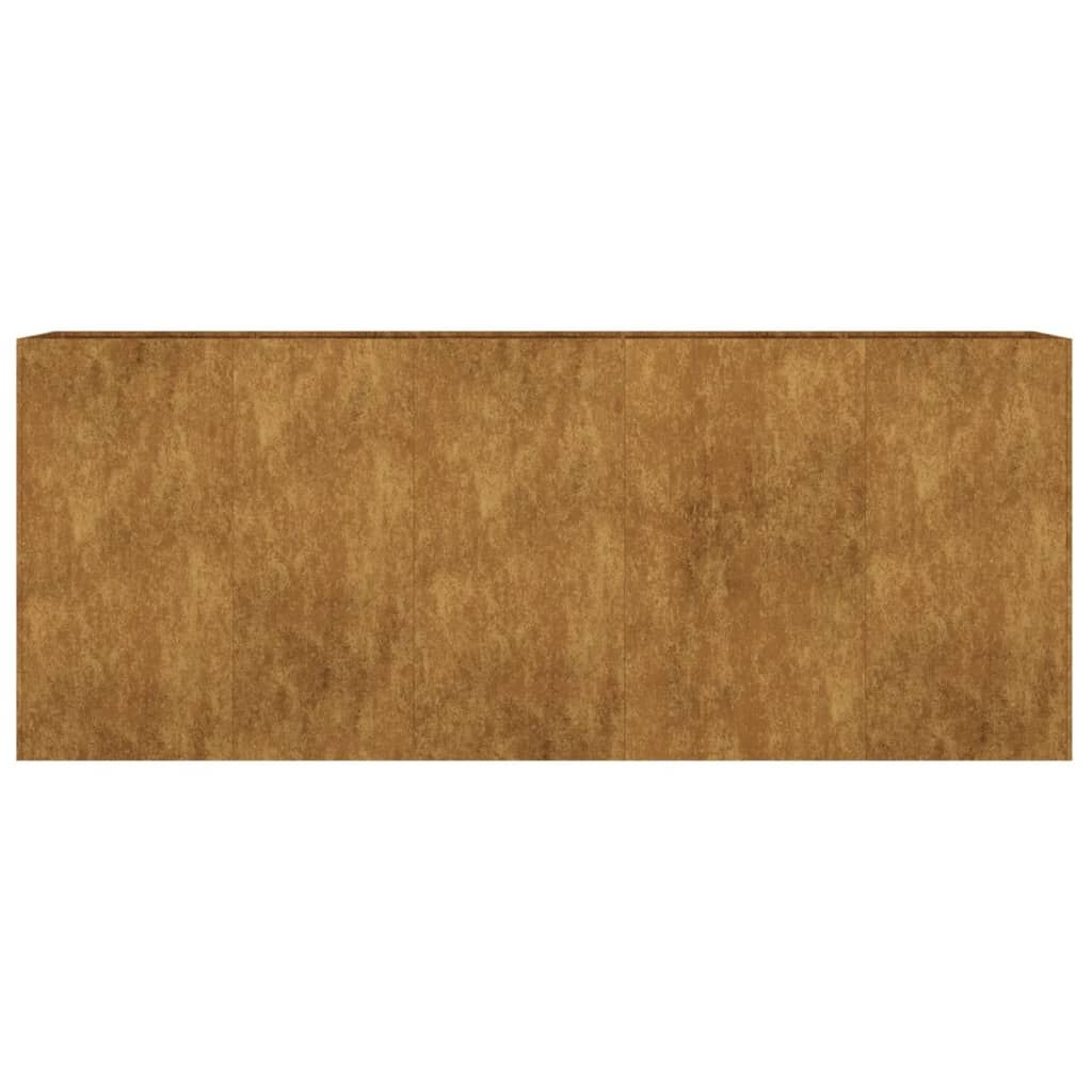 VidaXL Verhoogde Plantenbak Cortenstaal 200cm - 60% Korting!