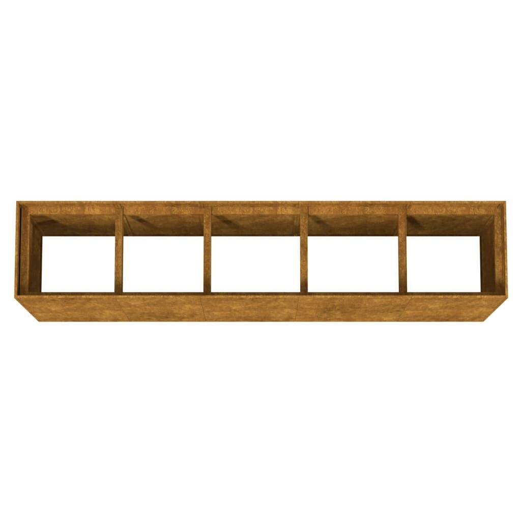 VidaXL Verhoogde Plantenbak Cortenstaal 200cm - 60% Korting!