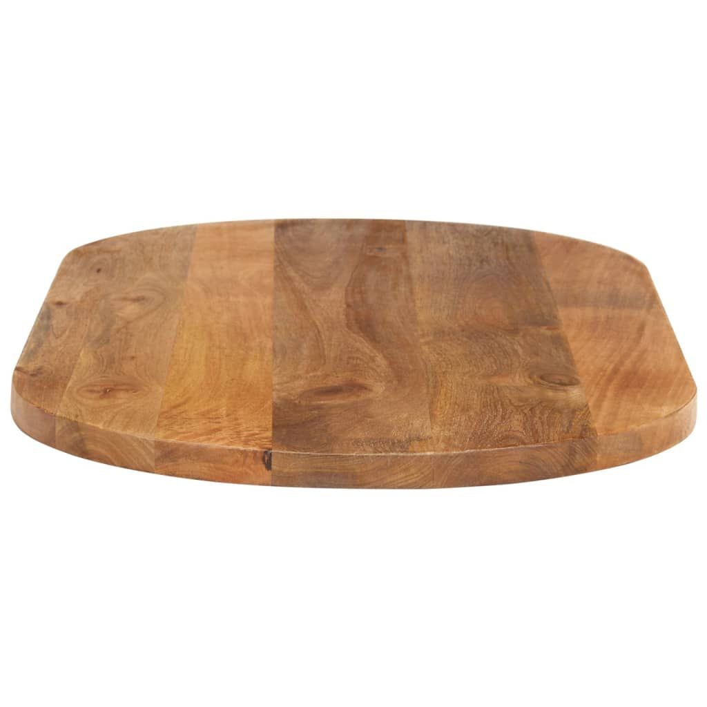 vidaXL Ovaal Tafelblad Mango 140x60cm -35%! Uniek!