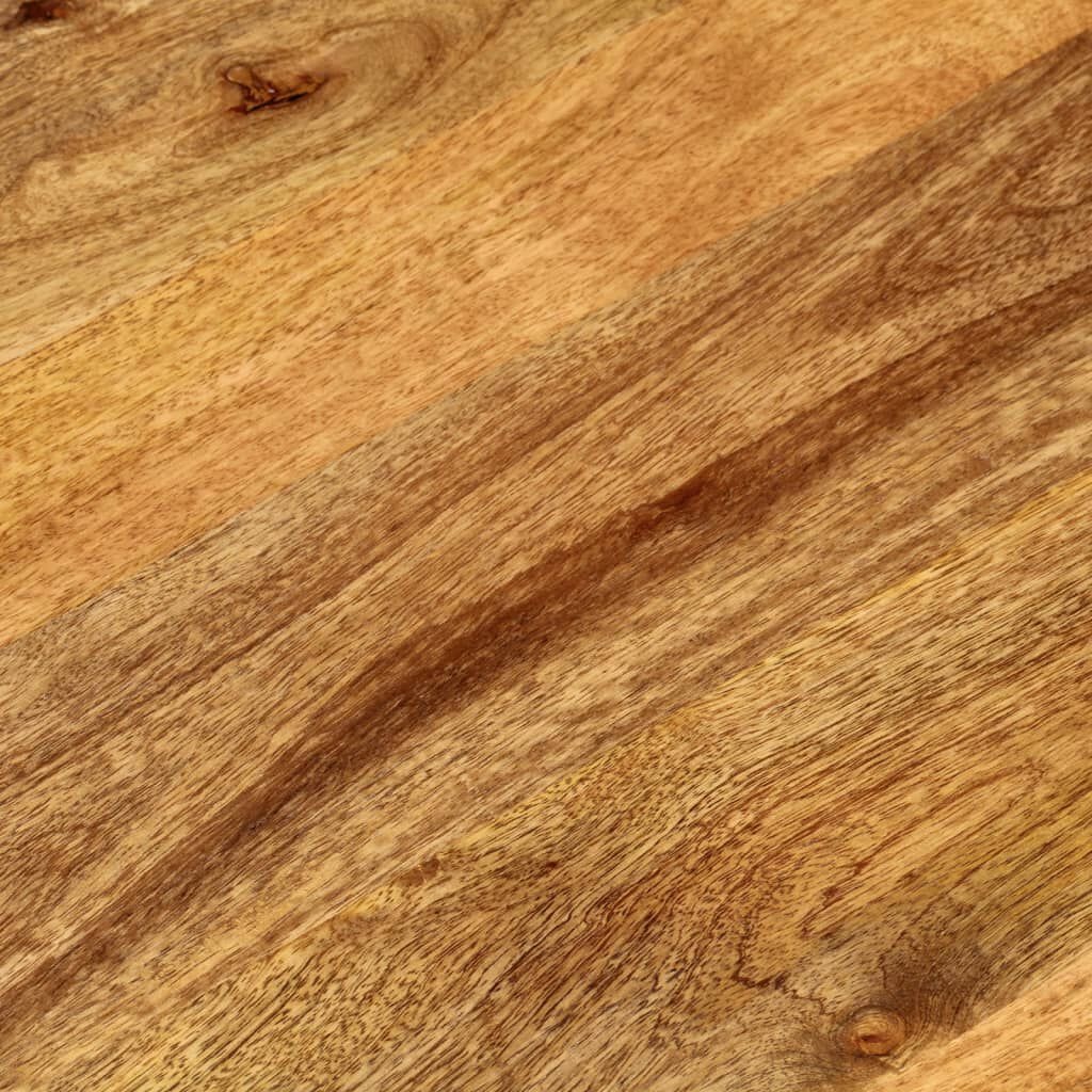 vidaXL Ovaal Tafelblad Mango 140x60cm -35%! Uniek!