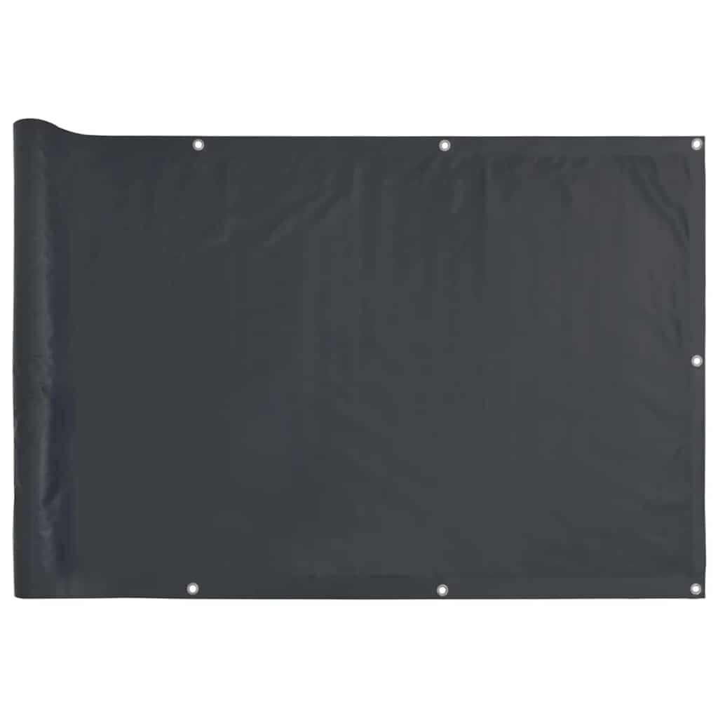 vidaXL Balkonscherm Antraciet 300x90cm - 35% Korting!