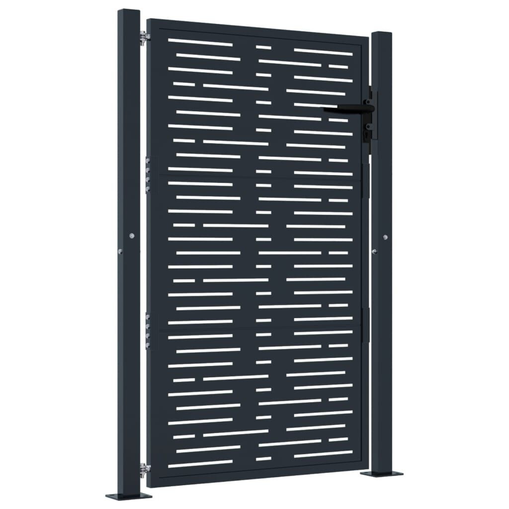 vidaXL Poort 105x155cm Antraciet - 60% Korting!