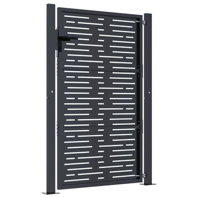 vidaXL Poort 105x155cm Antraciet - 60% Korting!