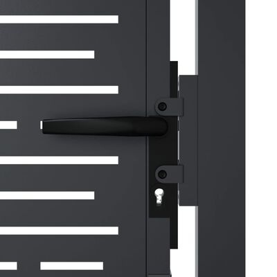 vidaXL Poort 105x155cm Antraciet - 60% Korting!