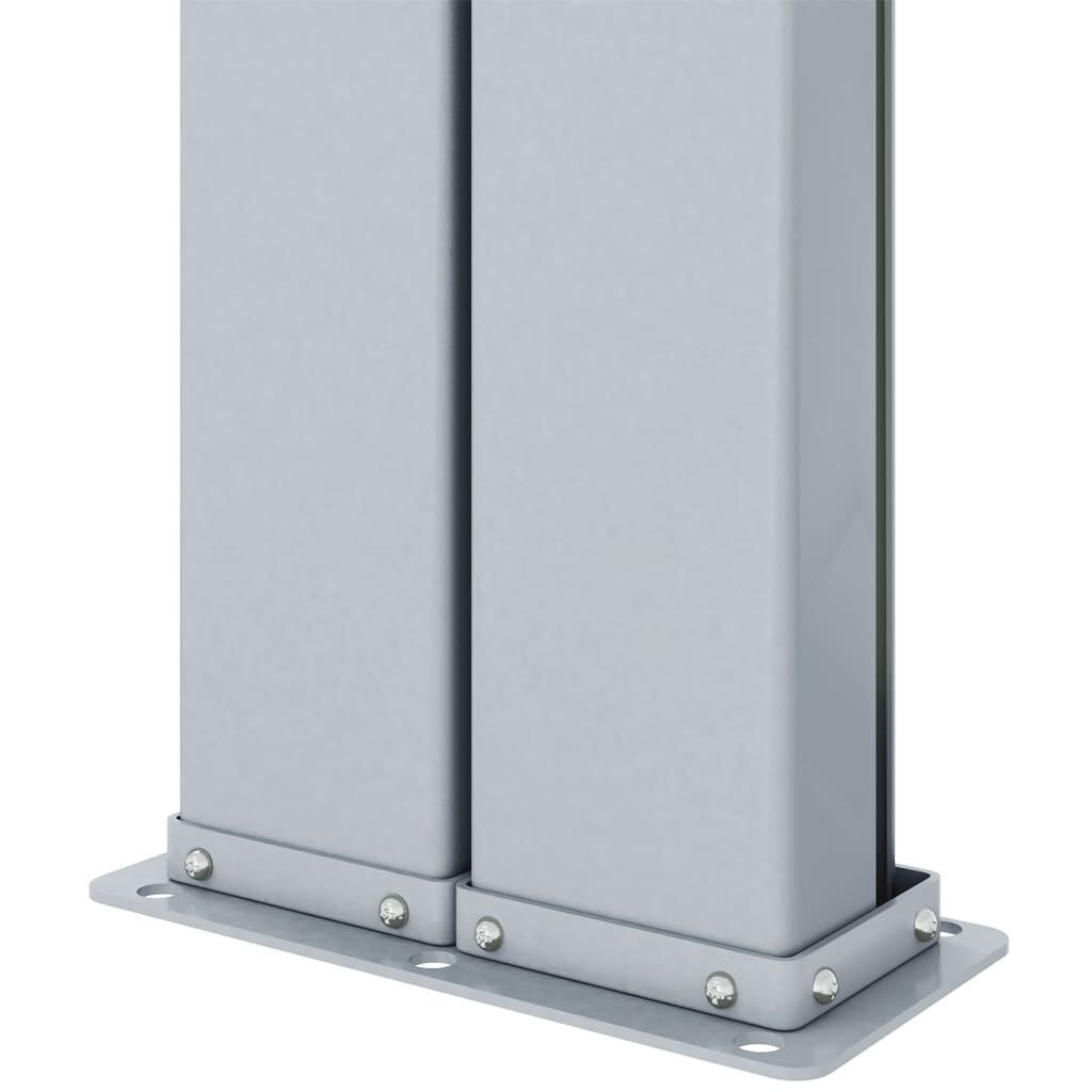 vidaXL Uittrekbaar Windscherm Zwart 140x1000cm - 35% Korting!