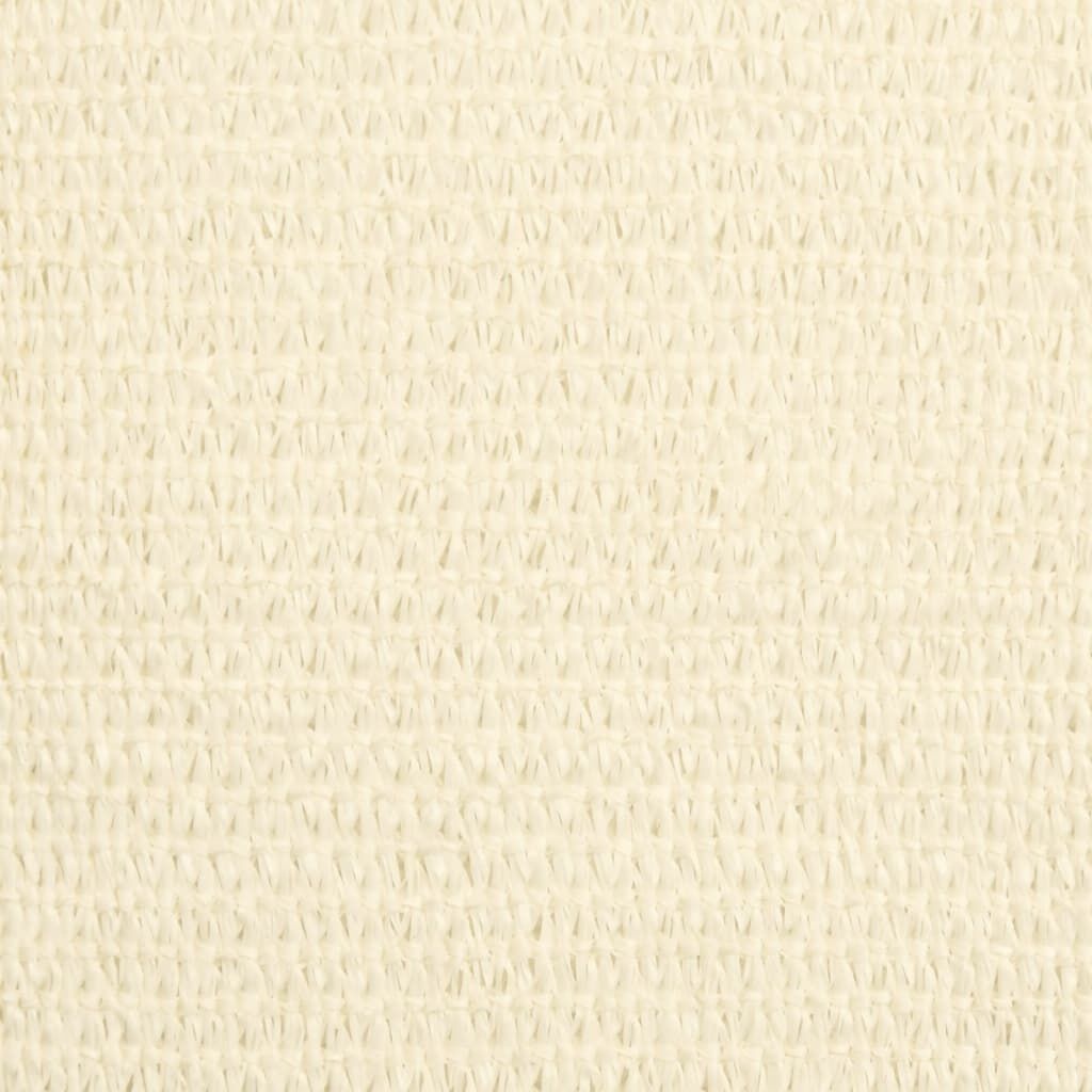 Zonnezeil Driehoek Crème 4x5x5m - 35% Korting!
