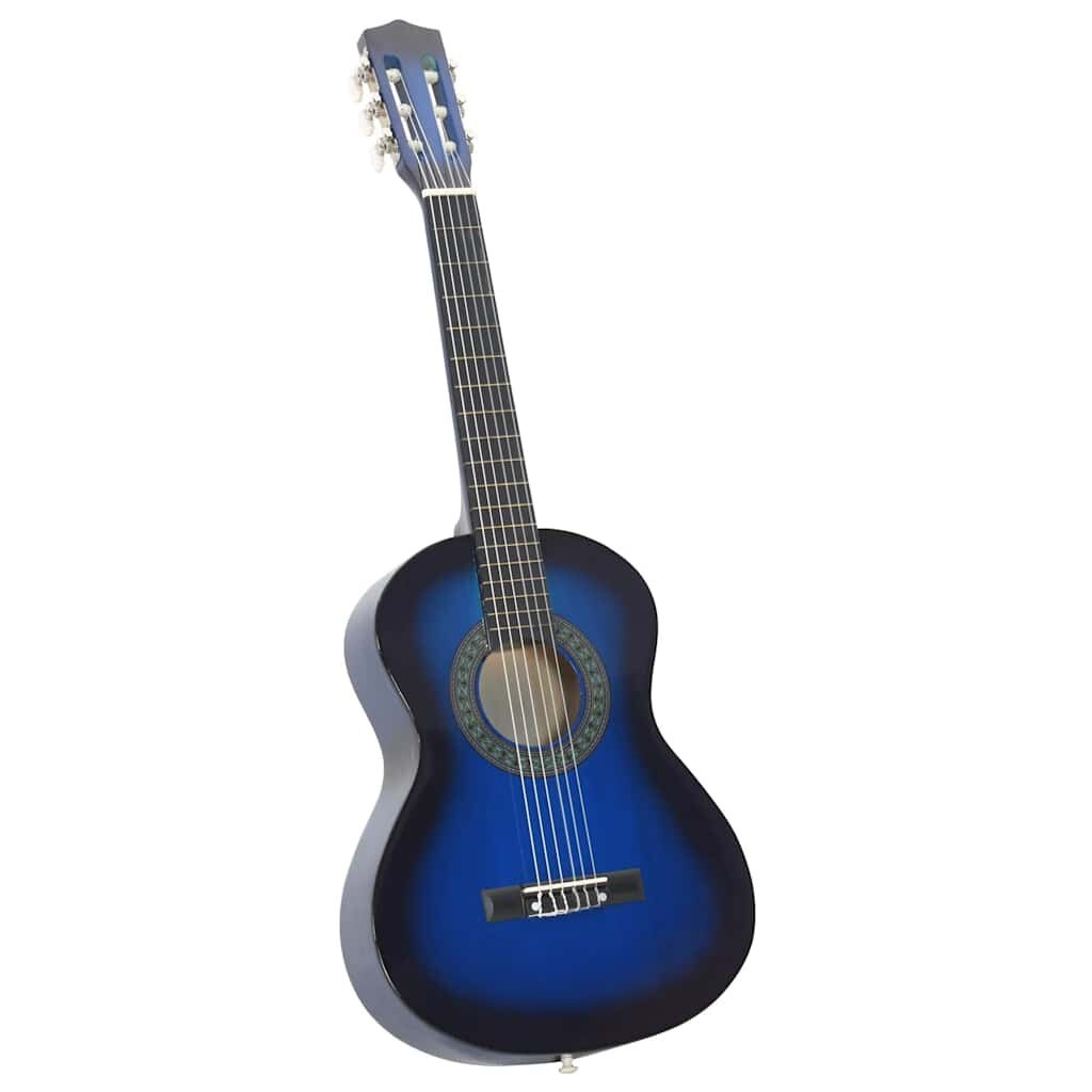 Klassieke Gitaarset Blauw 1/2 (34") - 35% Korting!
