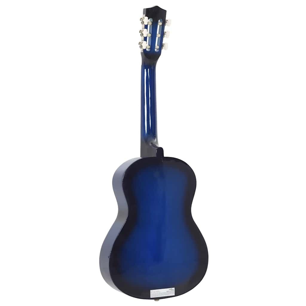 Klassieke Gitaarset Blauw 1/2 (34") - 35% Korting!