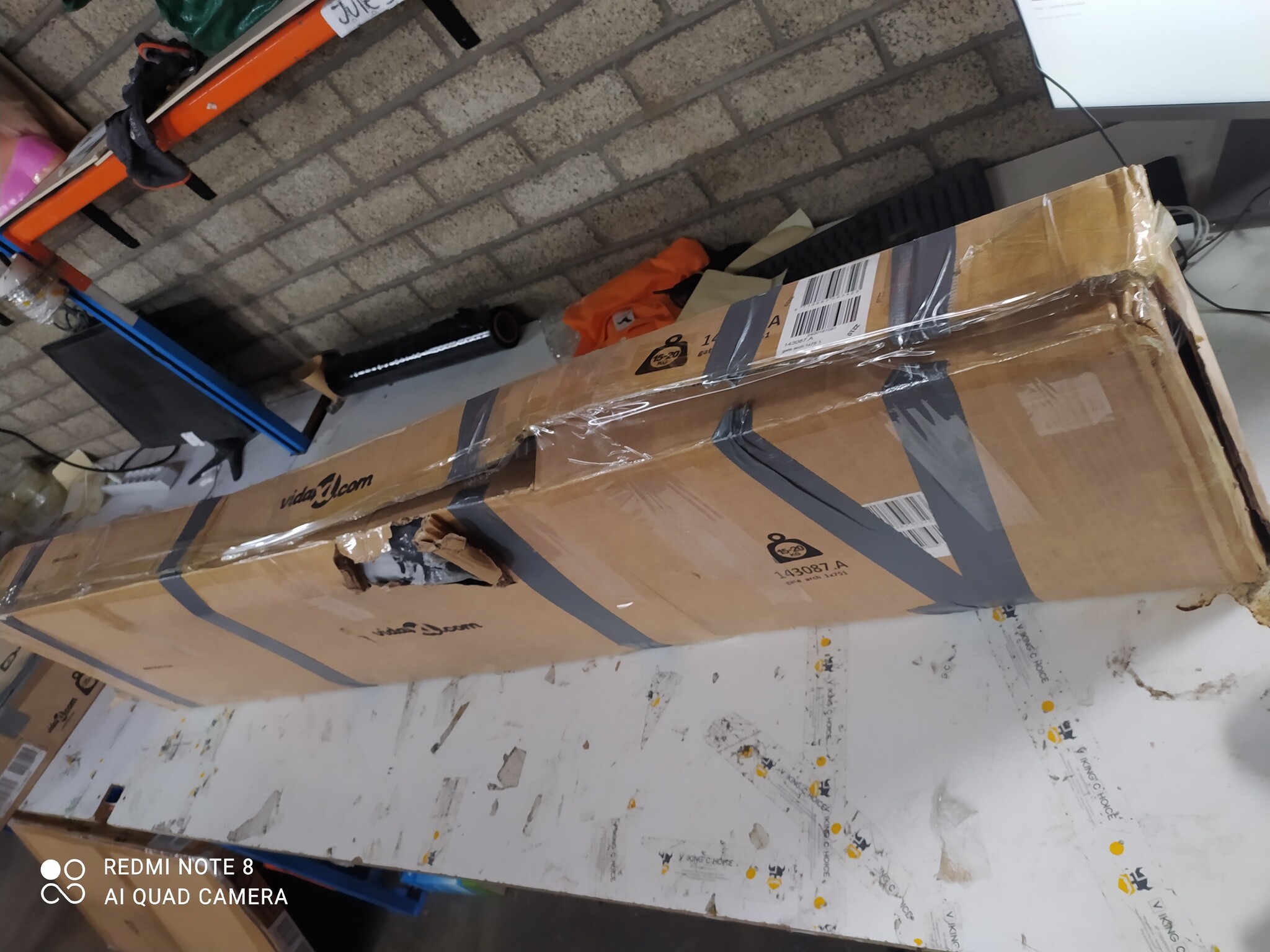 vidaXL Poort 100x175cm Zwart - 45% Korting! (Retour)