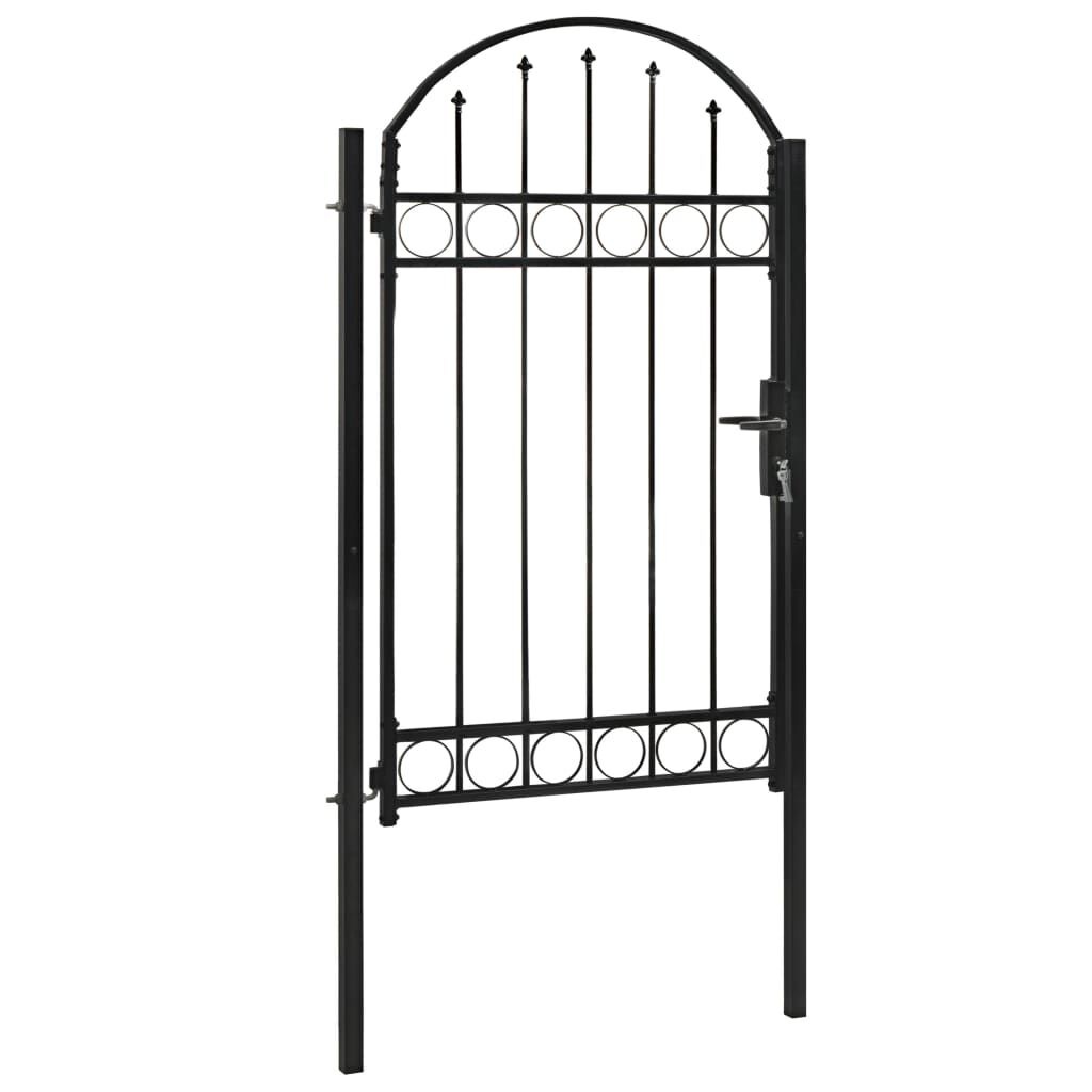vidaXL Poort 100x175cm Zwart - 45% Korting! (Retour)
