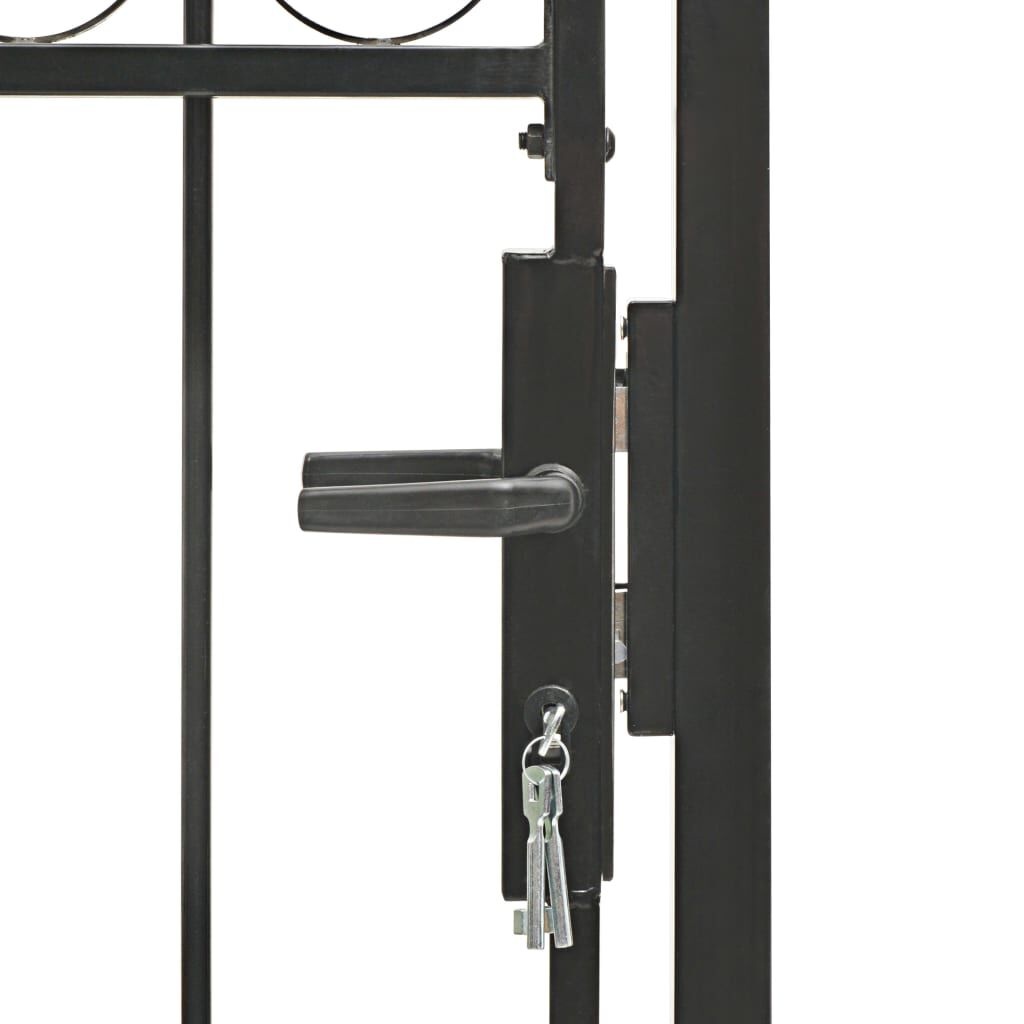 vidaXL Poort 100x175cm Zwart - 45% Korting! (Retour)