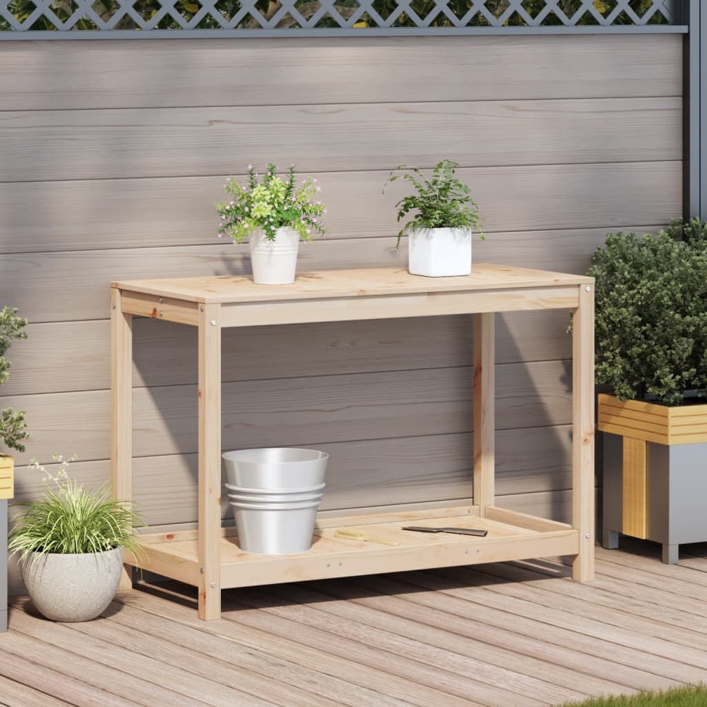 Oppottafel Grenenhout 108cm - 55% Korting! (Lichte Schade)