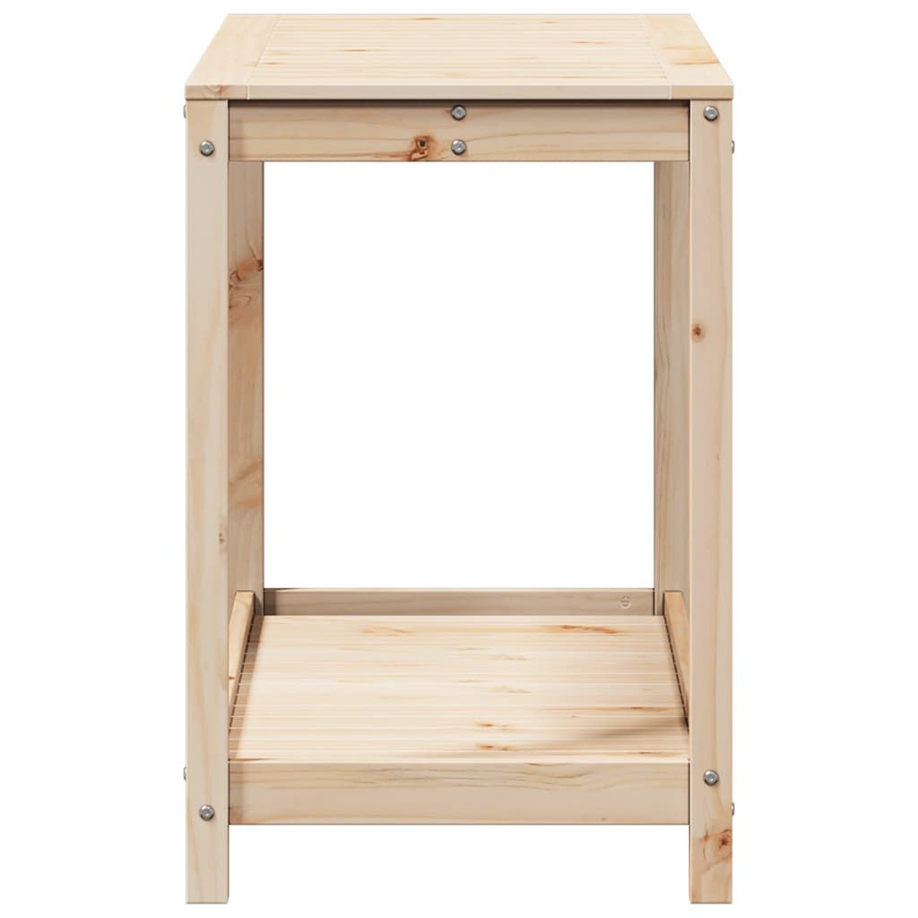 Oppottafel Grenenhout 108cm - 55% Korting! (Lichte Schade)