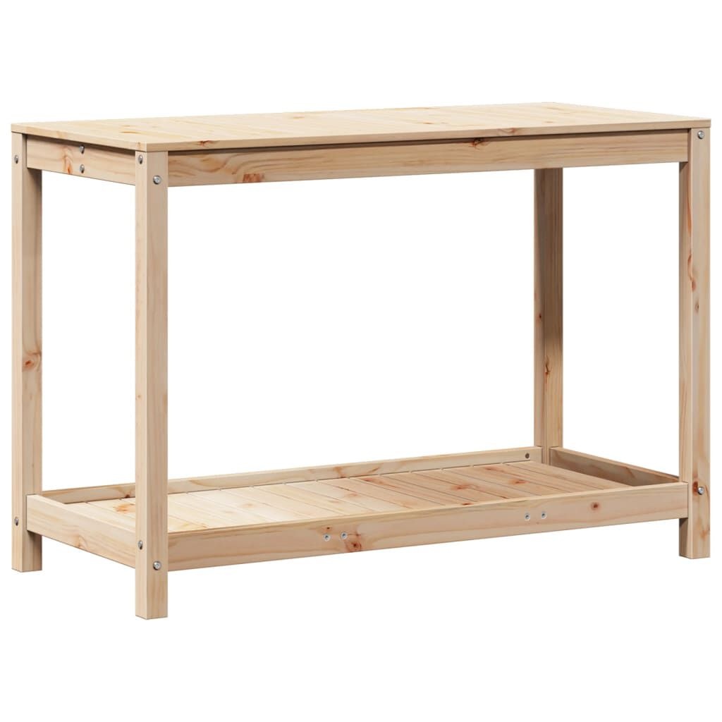 Oppottafel Grenenhout 108cm - 55% Korting! (Lichte Schade)