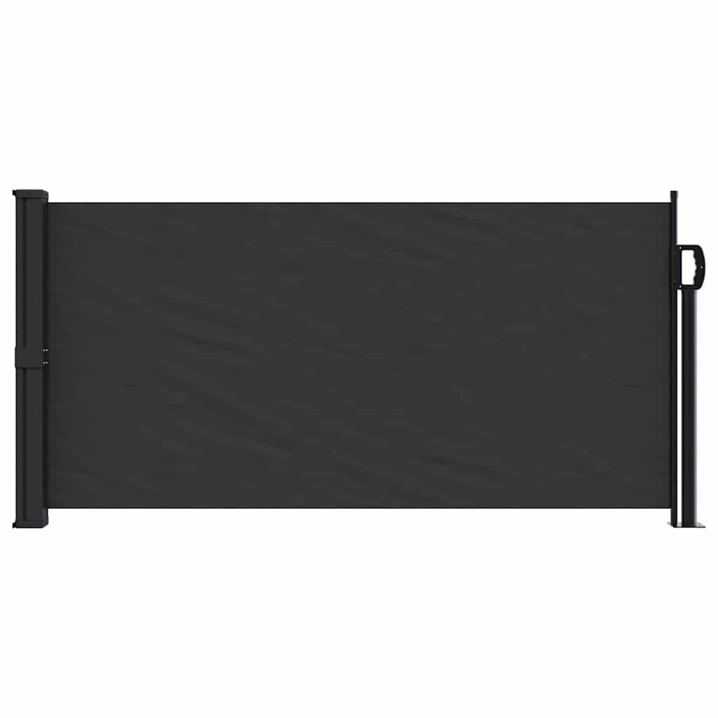 vidaXL Uittrekbaar Windscherm 100x500cm Zwart -60% KORTING!