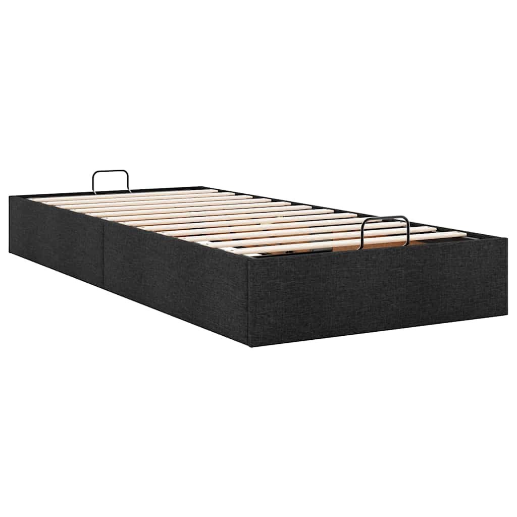 vidaXL Bedframe 100x200 Zwart - Zonder Matras - 60% Korting!