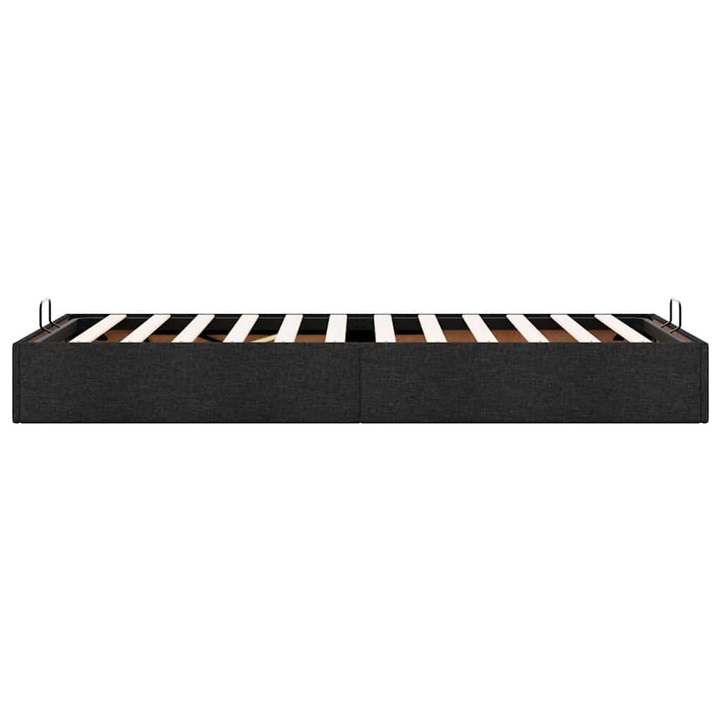 vidaXL Bedframe 100x200 Zwart - Zonder Matras - 60% Korting!