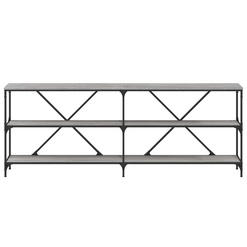 Wandtafel 200cm Grijs Sonoma Eiken - 35% Korting!