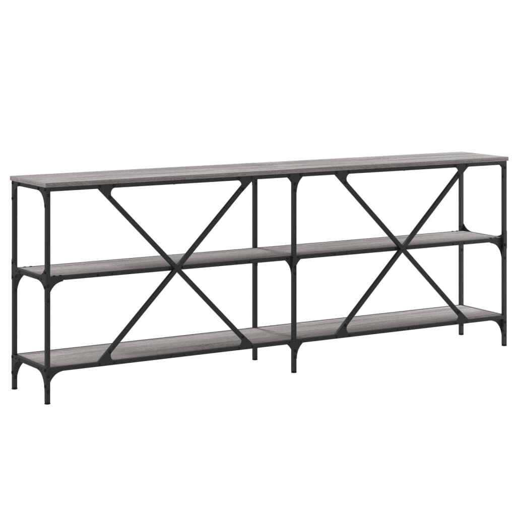 Wandtafel 200cm Grijs Sonoma Eiken - 35% Korting!