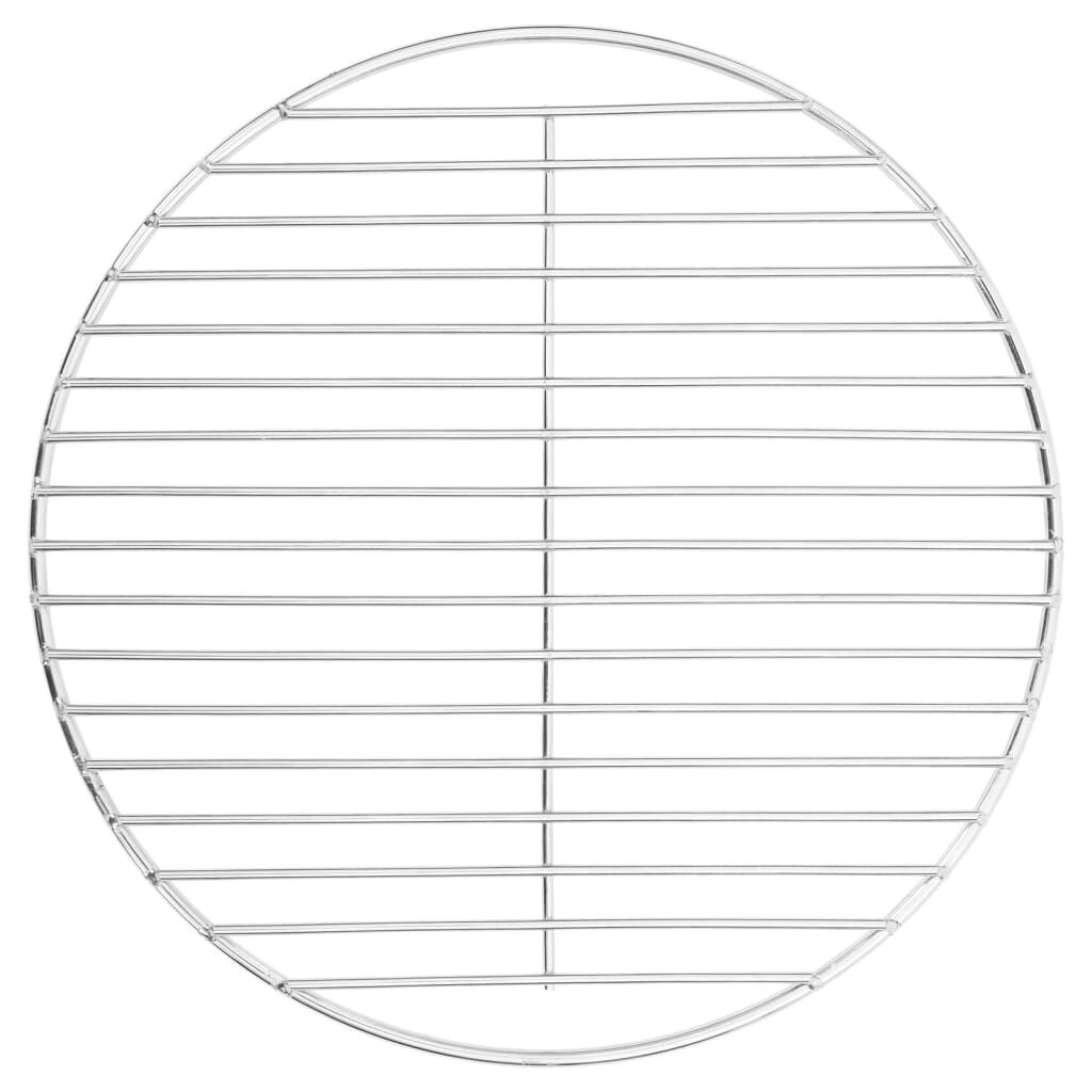 Barbecuerooster RVS Ø34,5cm - Retourtje Deal: 35% Korting!