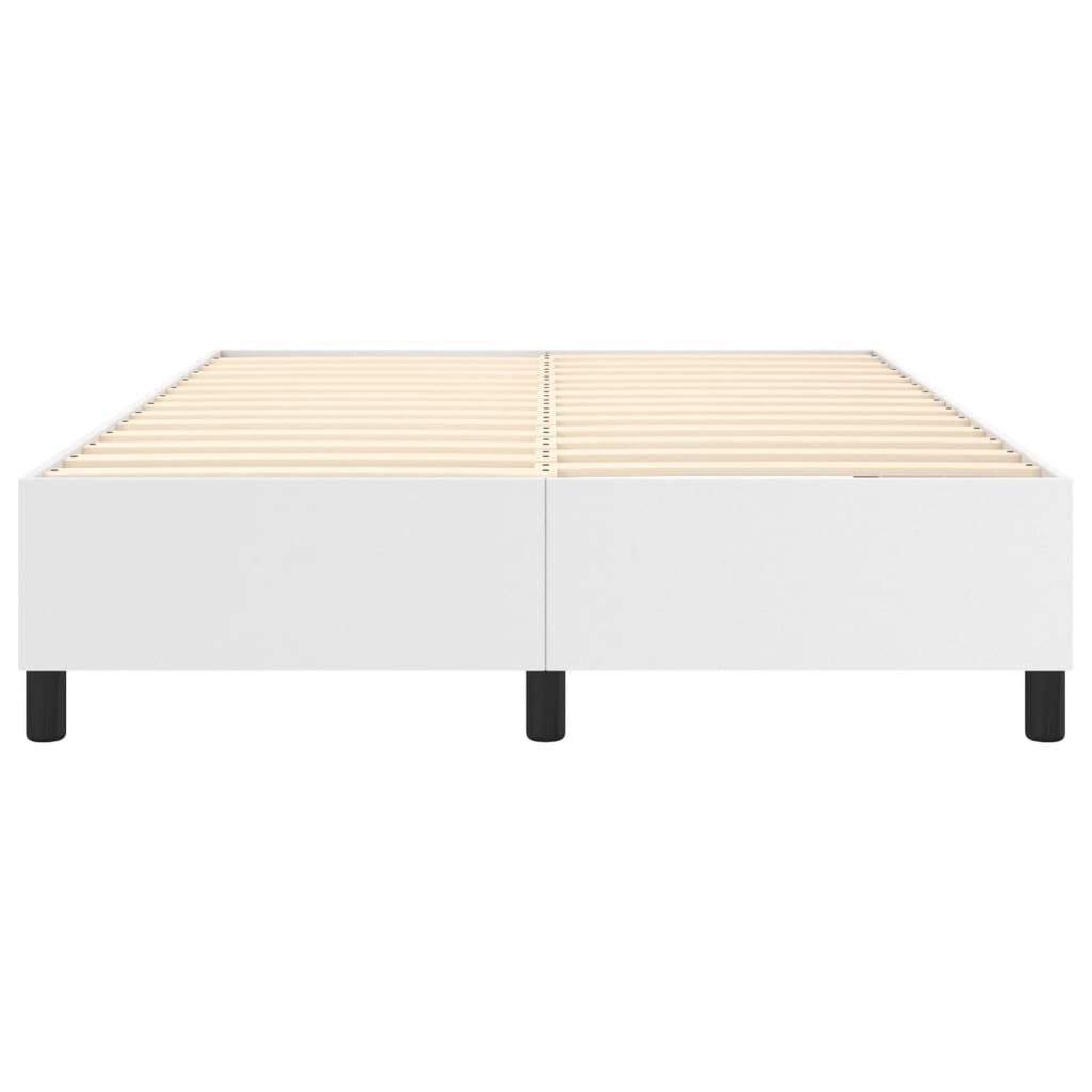 Bedframe Kunstleer Wit 140x190 cm - 42% Korting!