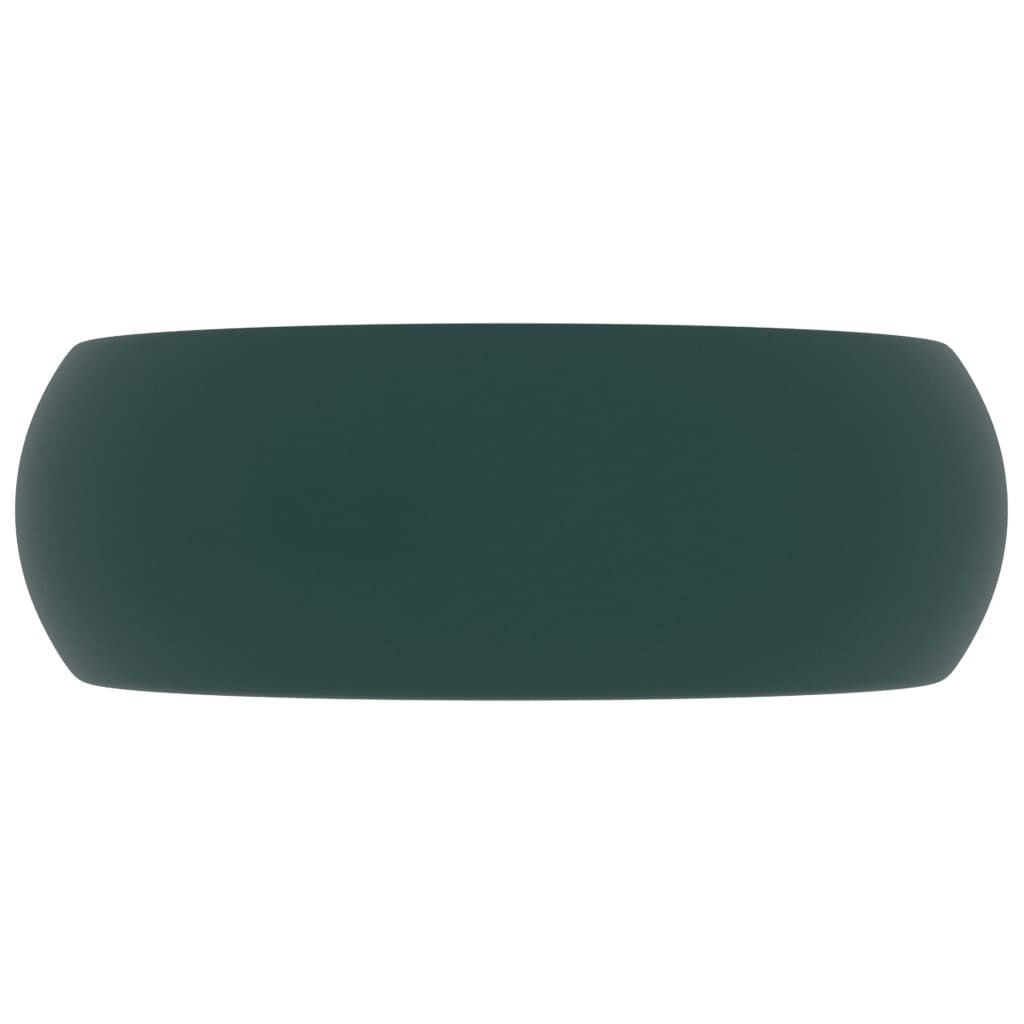 vidaXL Wastafel Donkergroen 40cm - Retourdeal! 35% Korting